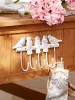 BIRDS CAST IRON WALL HOOK