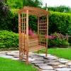 5-ft Garden Arbor with Bench
