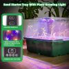 5-Pack Seed Starter Kit with LED Grow Lights – Indoor Propagation Trays with Adjustable Humidity Dome & Clear Cell Seedling Trays