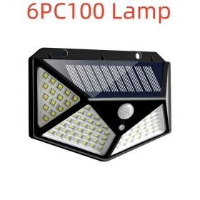 LED Solar Wall Light (Kids Pool: 6PC100 Lamp)