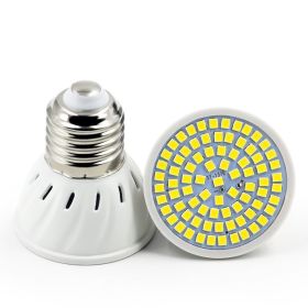 Household Energy-Saving LED Lamp Plastic Material Lamp Cup (Kids Pool: Warm White-E27 48  beads 220V)