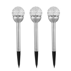 3Pcs Solar Pathway Lights IP44 Waterproof RGB Color Changing For Pathway Garden Walkway Yard Festival Decoration (Kids Pool: 3Pcs)