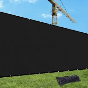 Prohibited From Sale On Amazon XISHAN Fence 4'X50' Dark Grey,Black,Dark Green,Brown HDPE  130 Grams (Kids Pool: 4X50ft-Black)