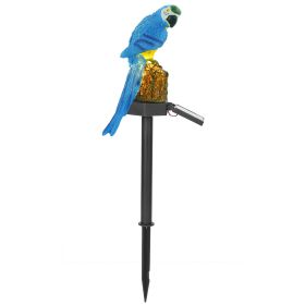 1Pc Solar Powered Parrot Garden Light IP65 Waterproof LED Parrot Landscape Lamp Decorative Lawn Lights For Yard Driveway Walkway Patio (Kids Pool: Blue-1Pc)