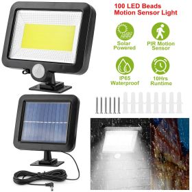 Solar Powered Wall Lights Outdoor Motion Sensor Lamp IP65 Waterproof Dusk To Dawn Sensor Light For Front Door Deck (Kids Pool: 1Pc Black)