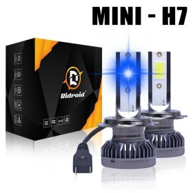 2x H7 LED Headlight Bulb Kit High Low Beam 8000K Super Blue 26000LM Light Bulb (Kids Pool: Blue)